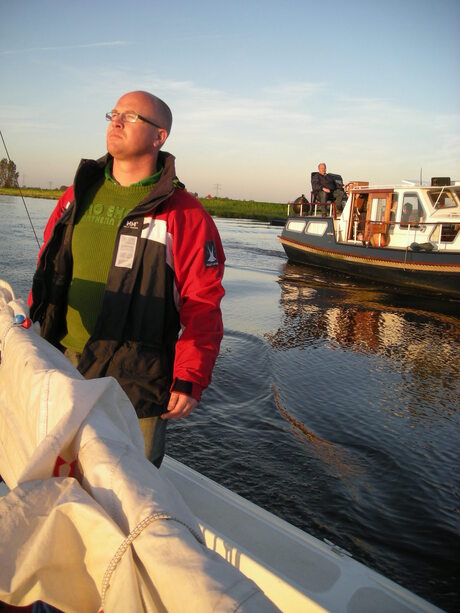 laatste waterzonnetje meepikken