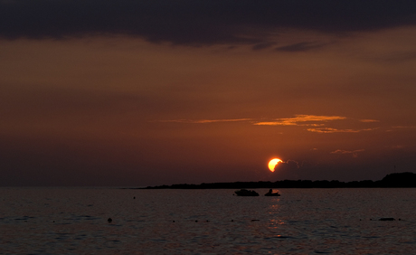 rode zonsondergang