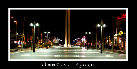 almeria city @ night