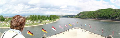 Panorama Dreieck Koblenz