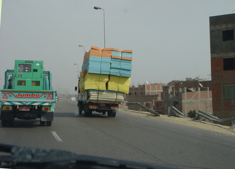 Geen viaducten in Cairo??