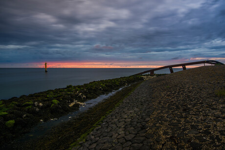 Sunset (Afsluitdijk, The Netherlands)