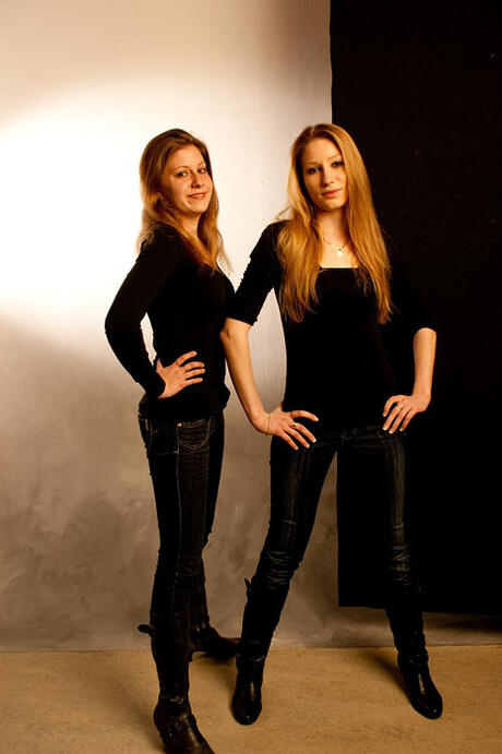 Wendy en Sanne