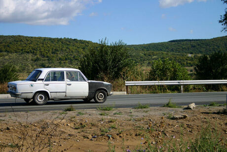 Lada in actie