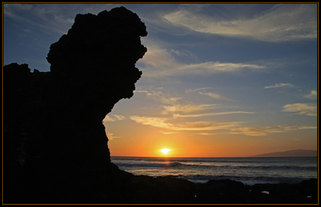 Sunset op Tenerife