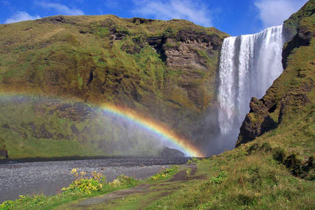 waterval in IJsland
