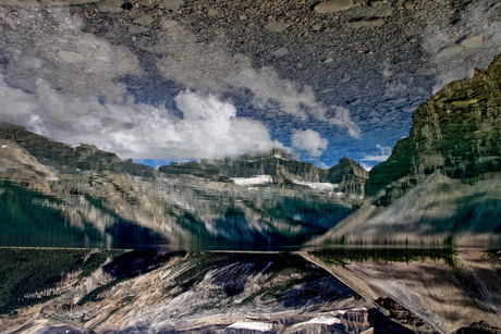 Bow Lake upside down