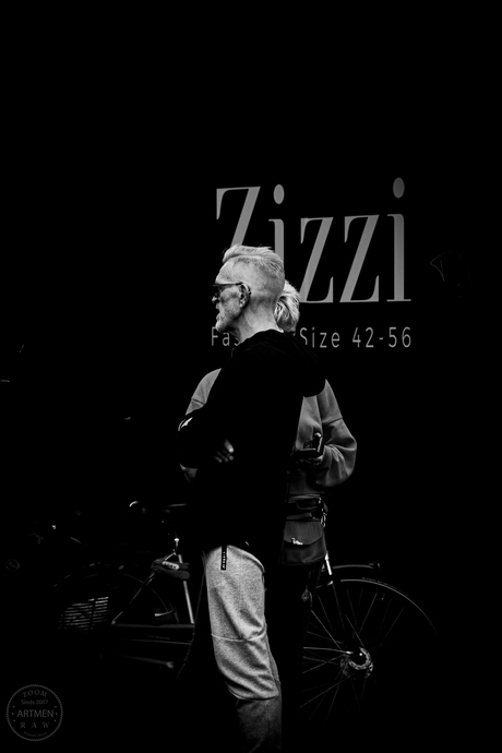 Waiting patiently for your turn.