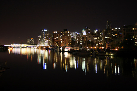Vancouver by night