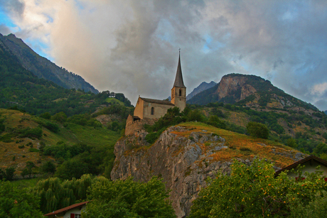 Church on a mountain