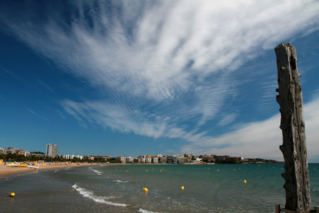 Laatste meerpaal van Salou