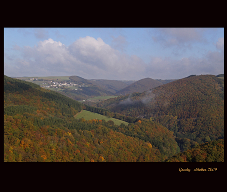 herfst in Luxemburg Bourscheid