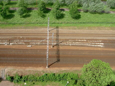 Spoor bij Tuindorp II