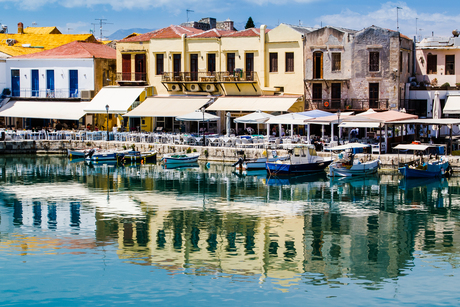 Venetiaanse haven Rethymnon (Kreta)