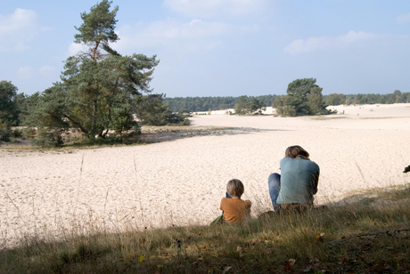 Kinderen in de zandbak