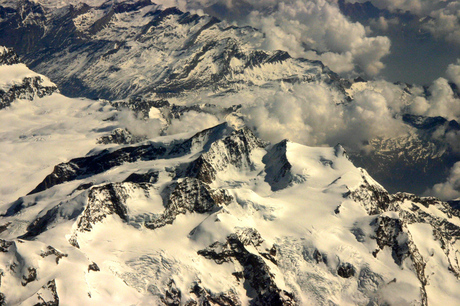 Luchtfoto Alpen