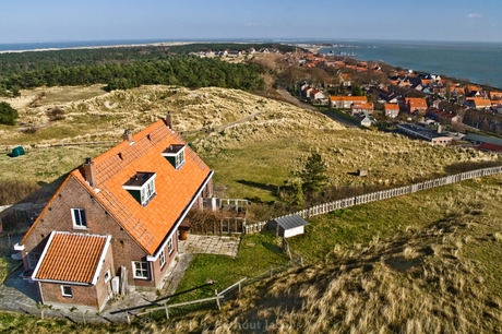 Utizicht vanaf vuurtoren