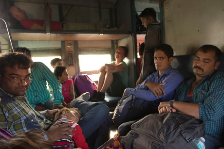 Treinen in India