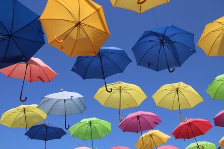 Parapluutjes in Marbeilla