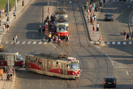 Kruisende trams