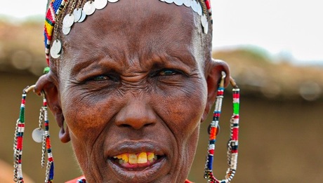 Maasai vrouw