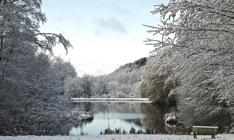 Izier (Ardennen) in de winter