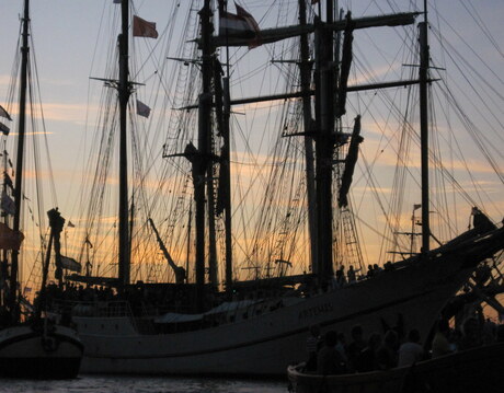 Tollship in Sail Amsterdam.