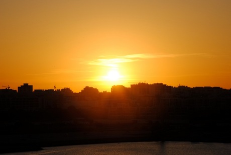 Zonsondergang Portimao