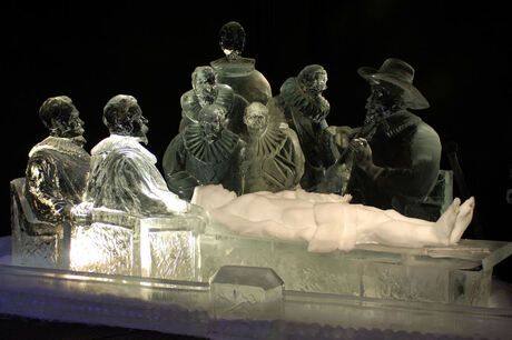 Rembrandt on ice