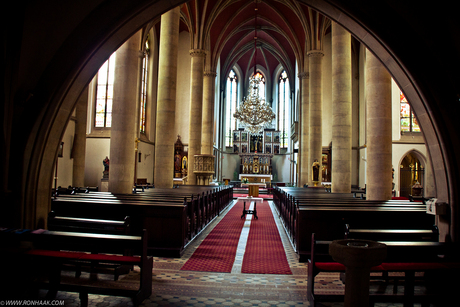 Oud kerkje in Praag