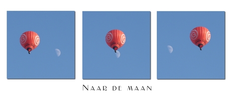 Naar de maan