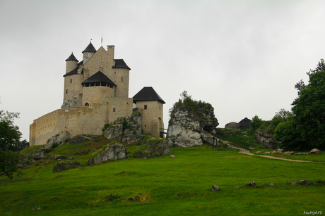 Kasteel (Bobolice ,Zuid-Polen)