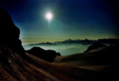 View from Aiguille Purtscheller