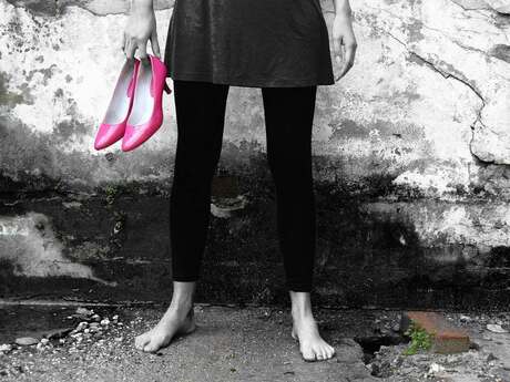 de roze schoentjes