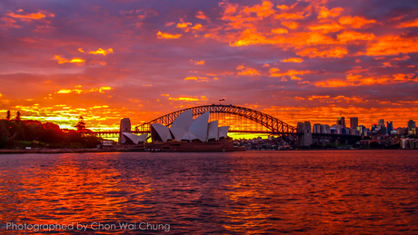 A Sydney sunset