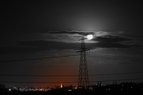 groningen bij maanlicht