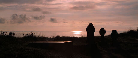 Churchyard Sunset