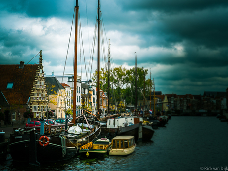 Herfst bereikt Leiden ..