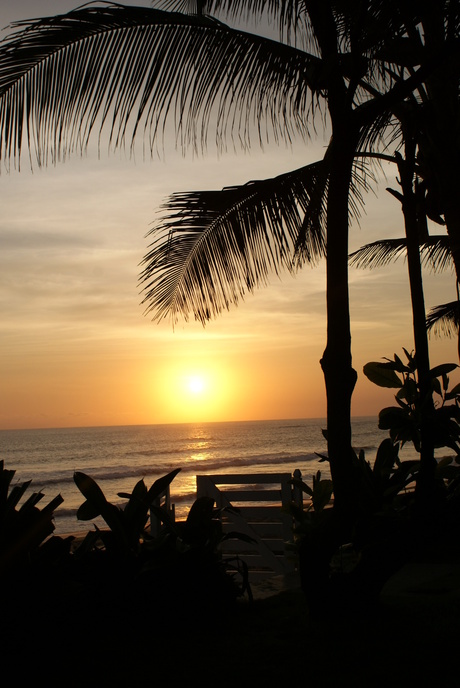 Canggu beach sunset