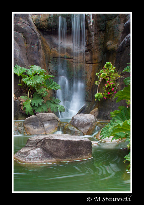 waterfall in the park