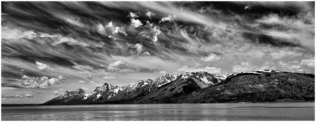 Teton Nat. Park in z/w