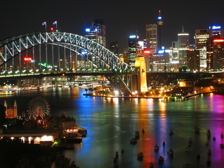 Sydney by night