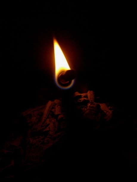 Incense flame