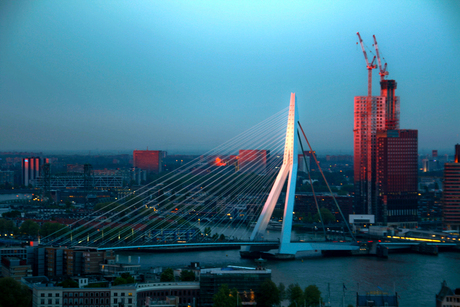 Rotterdam in het rood