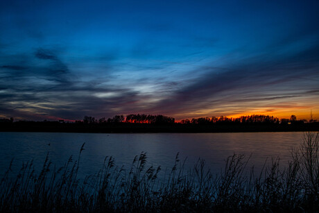 Zonsondergang in Deventer