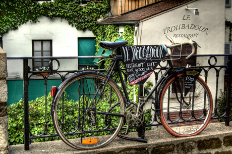 Fiets in Parijs