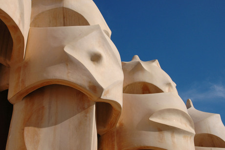 Gaudi schoorsteen