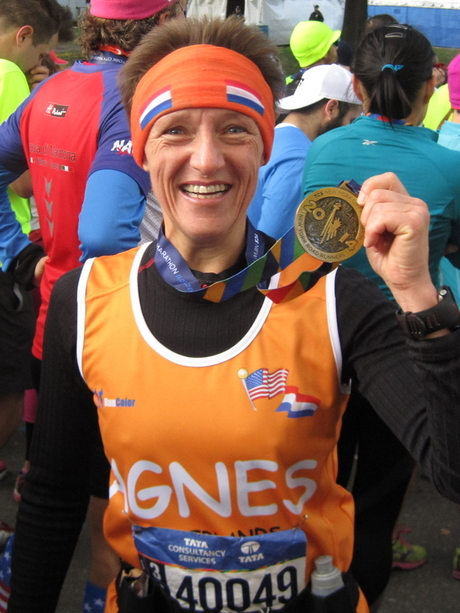 Medaille New York Marathon 2014