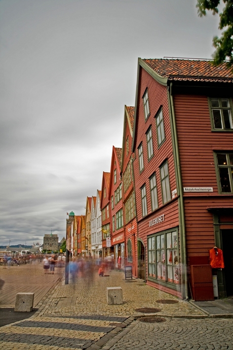 Bryggen (Bergen Noorwegen)