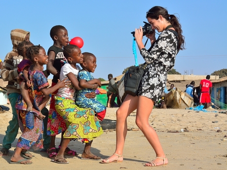 Fotograferen is een feestje in Gambia